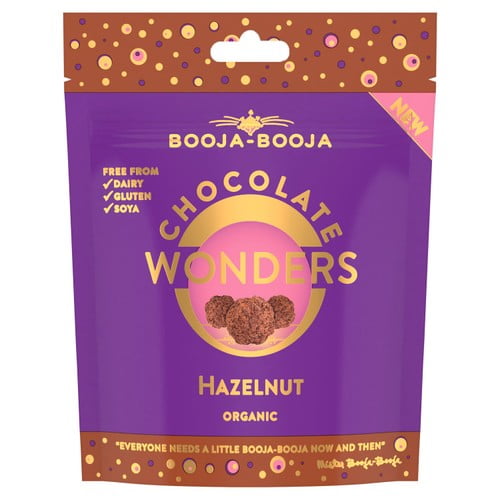 Booja-Booja Hazelnut Chocolate Wonders 65g, British Import (Pack of 3)