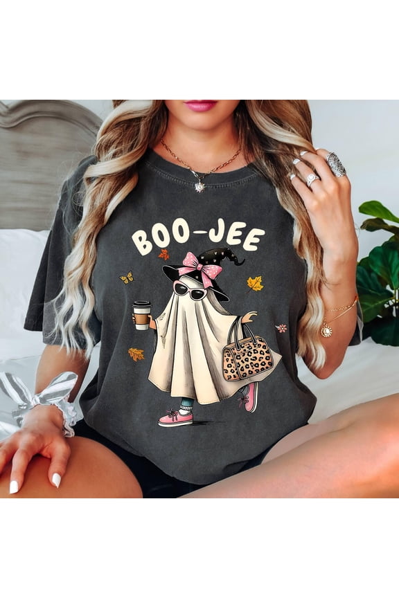 Boojee Ghost Shirt Bougie Halloween T-Shirt Unisex S-5XL Hot Trending Shirt, Vintage Birthday Gift