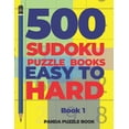 thumbnail image 1 of Book 500 Sudoku Puzzle Books Easy To Hard - Book 1: Brain Games Sudoku - Mind Games For Adults - Logic Games Adults, Book 1, (Paperback), 1 of 1