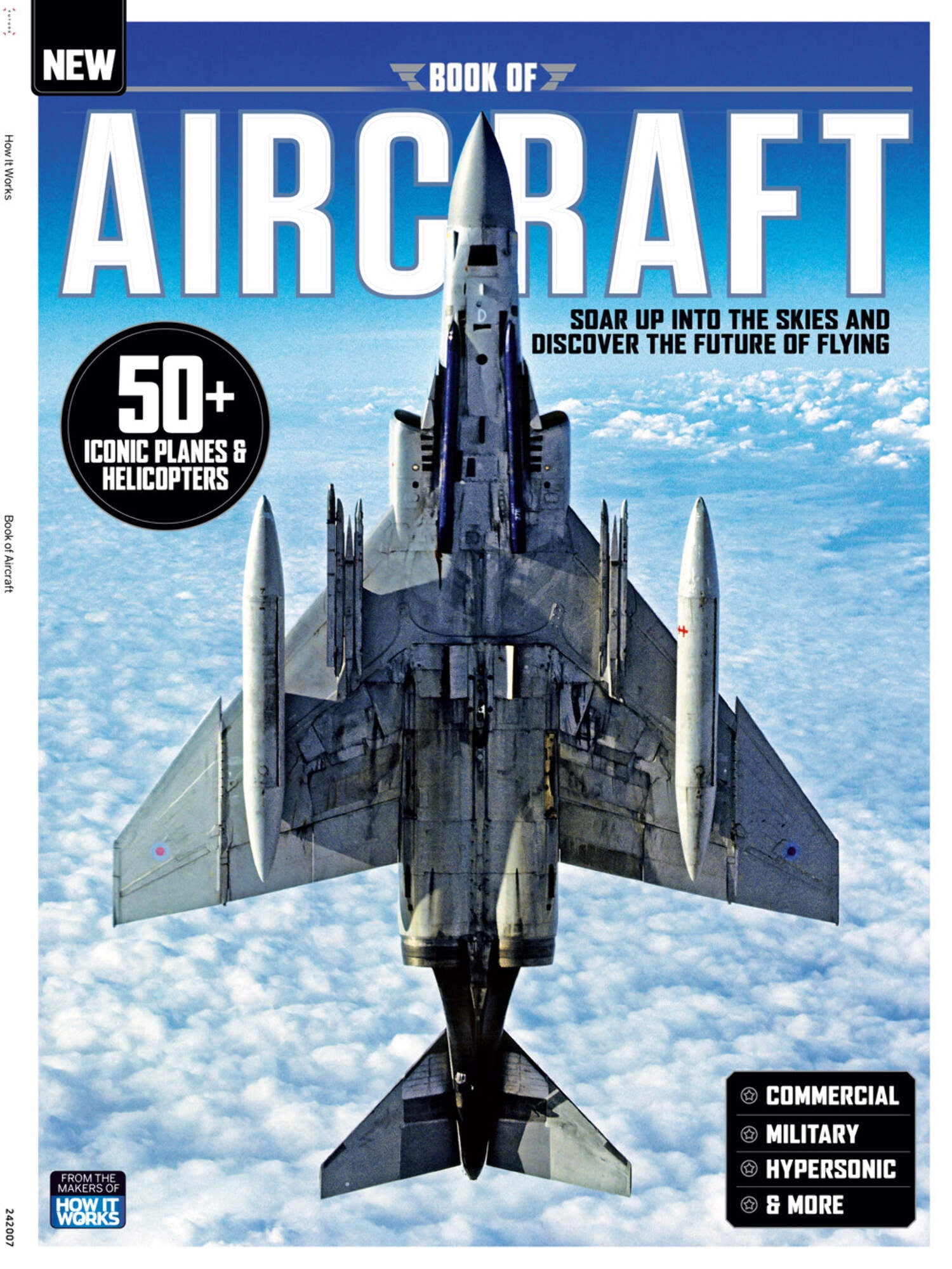 Book Of Aircraft - 50+ Iconic Planes Helicopters, Military Aircrafts, F-35, Lancaster Bomber, Attack Helicopters, Sea Vixen, Commercial Aircrafts, Boeing 787, Jets, Drones, Hypersonic Flight More!