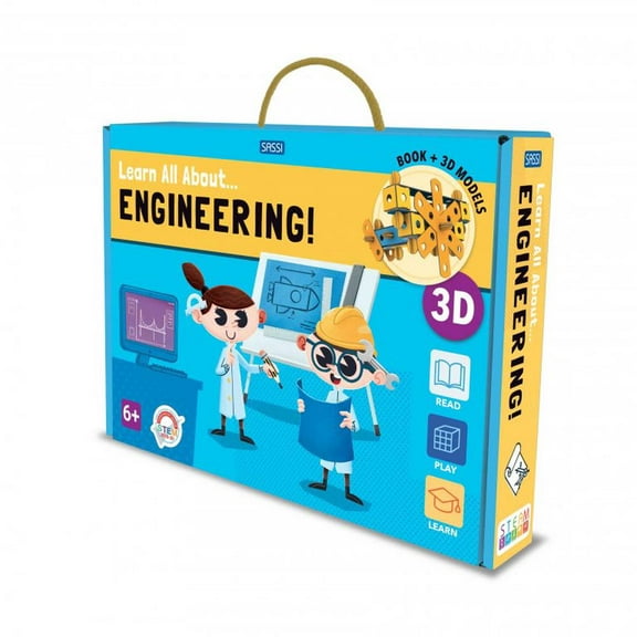 Book And Model Set - Learn All About Engineering