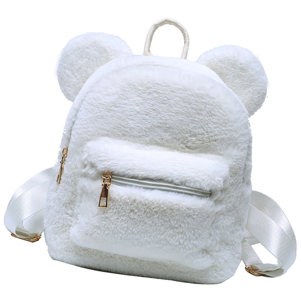 Fuzzy bookbag hot sale