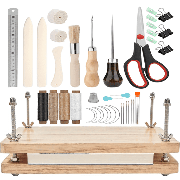 Book Binding Kits Tools Bookbinding Kit Supplies Book Press Rebinding Kit