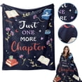 thumbnail image 1 of Book Blanket, Reading Blanket, Gifts Blanket for Women Readers, 39.4x51.2Inch Gifts for Book Lovers Blanket, 1Pcs Teacher Gifts for Women Men Book Lover Throw Blanket, 1 of 9