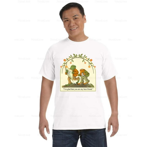Book Buddies Frog Toad Classic Tale Nostalgia Graphic Comfort Color T-Shirt, Unisex, up to size 4XL