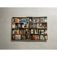 thumbnail image 1 of Book Canvas Art, Photo Books Art, Reading Room Poster, Library Photo Print, Abstract Wall Decor, Library Printed, Bookshelf Photo Canvas Art, Canvas Wall Decor - 3P-Gold Framed, 1 of 9