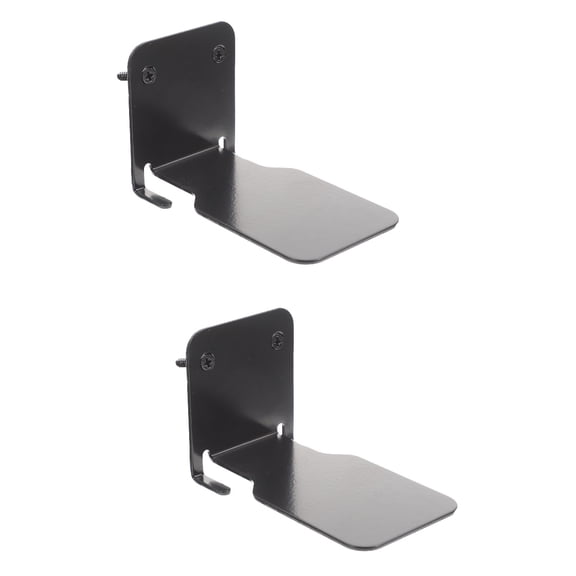 RENACLIPY Invisible Floating Bookshelf 2-Pack Metal Wall Mounted Book Storage Shelves for Home and Office