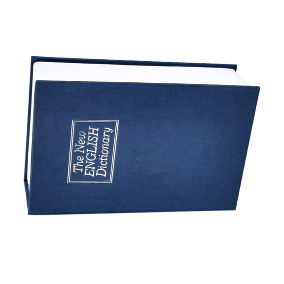 Book Cash Coin Storage Organizers Dictionary Security Key Locker with Lock Jewellery Lock Boxes Money Safe Box