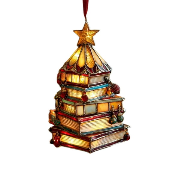 Book Christmas Tree Christmas Decorations Festival Home Decor Items