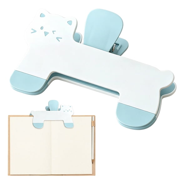 Book Clip, Book Clips To Hold Book Open, Cat Shape Music Book Clip, Book Page Holders,Book Clip J 12.9*7.8cm