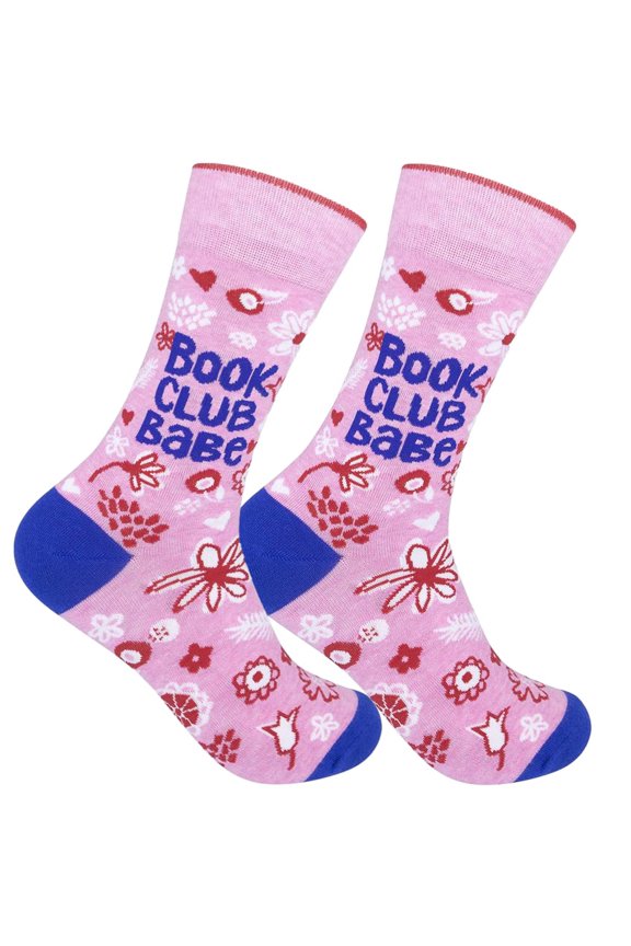 Book Club Babe Socks