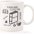 thumbnail image 1 of Book Club Gift Idea Love To Read Author Gift Book Worm Mug Book Club Mug Writer Gift Mug Librarian Gift Mug Gift For Dad Gift For Friend, Ceramic Novelty Coffee Mugs 11oz, 15oz Mug, Tea, 1 of 4