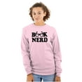 thumbnail image 1 of Book Club Nerd Nerdy Geeky Hipster Women's Long Sleeve T Shirt Brisco Brands S, 1 of 6