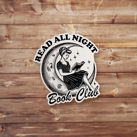 Book Club Sticker