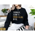 thumbnail image 1 of Book Club Sweatshirt, Book Lover Sweatshirt,Bookish Shirt,Reading Sweatshirt,Reading Teacher Sweatshirt,Librarian Sweatshirt,Book Club Gifts Tshirt All Size S-5XL, 1 of 5