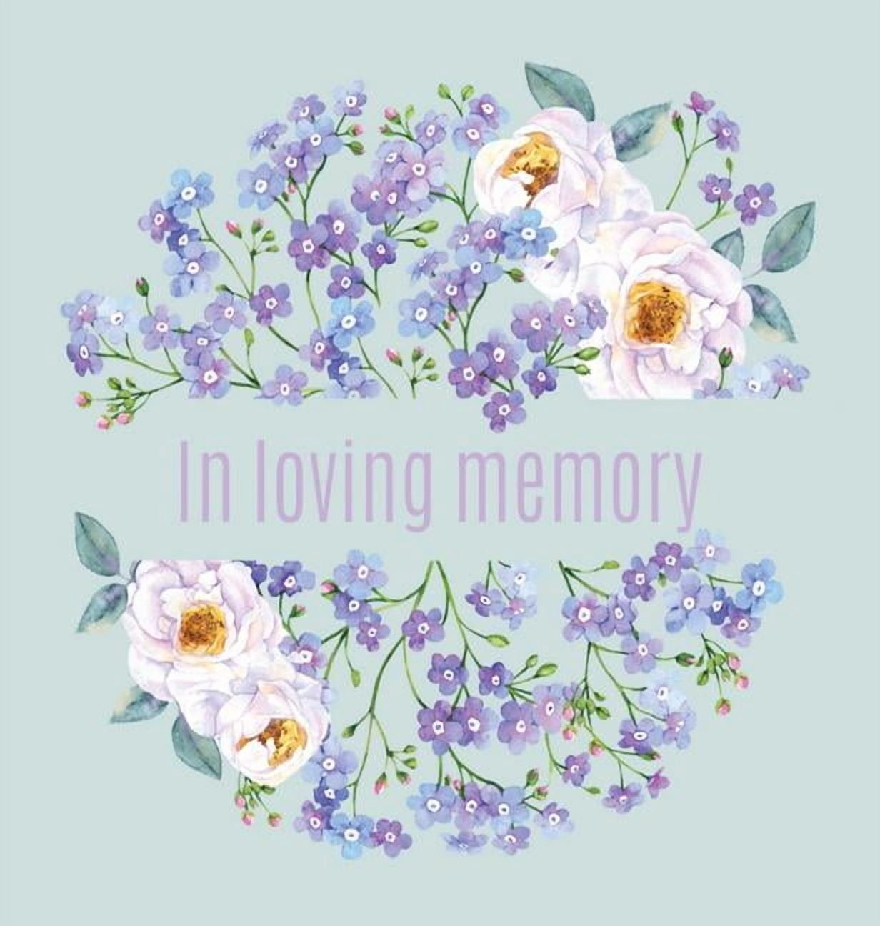 Book of Condolence for funeral (Hardcover): Memory book, comments book ...