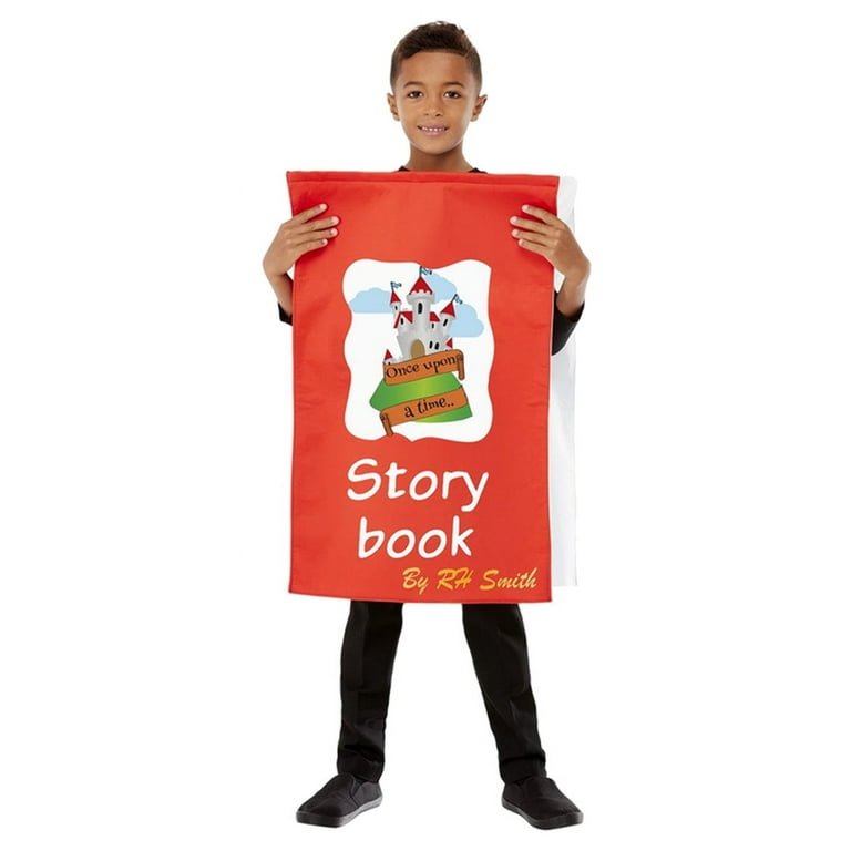 Book Costume All In One Childs Red Book Costume All In One Childs Red