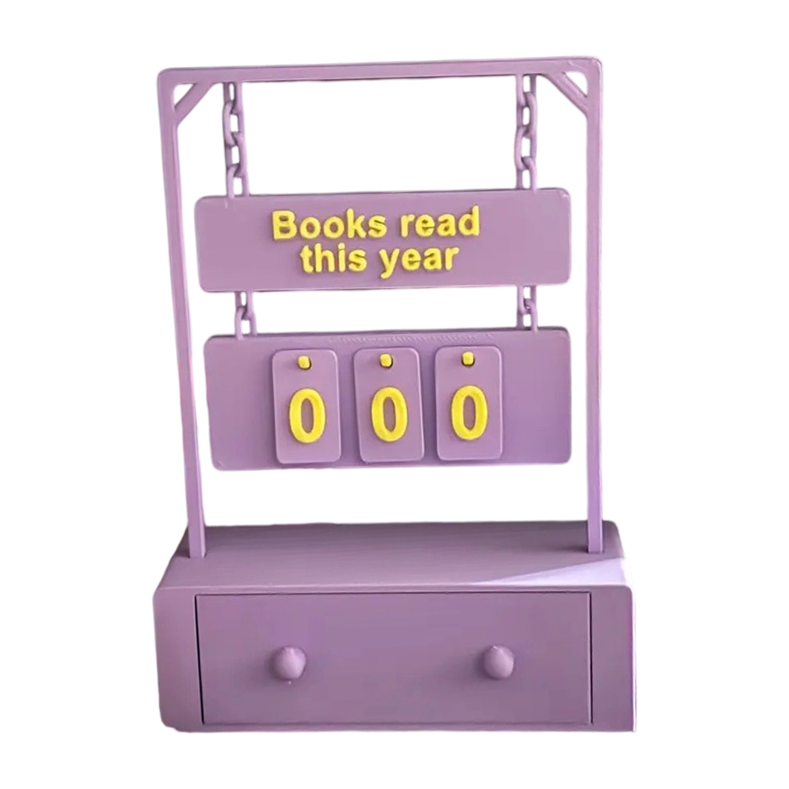 Book Counter with Number Display and Drawer Reading Trackers For ...