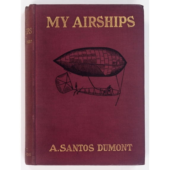 Book Cover Design My Airships Print By ??The Royal Aeronautical SocietyMary Evans