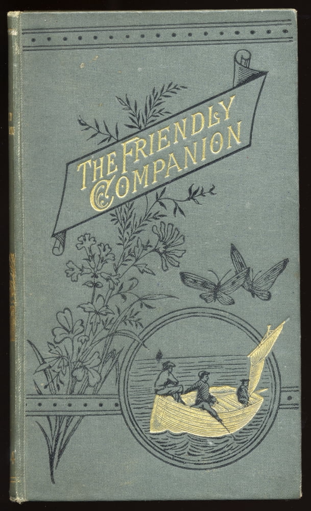 Book Cover The Friendly Companion Volume 49 Published London 1924 By CJ Farncombe And Sons Canvas Art - Ken Welsh Design Pics (11 x 19)