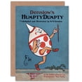 thumbnail image 1 of Book Cover William Wallace Denslow Humpty Dumpty Greetings Card Plus Envelope Blank inside, 1 of 3