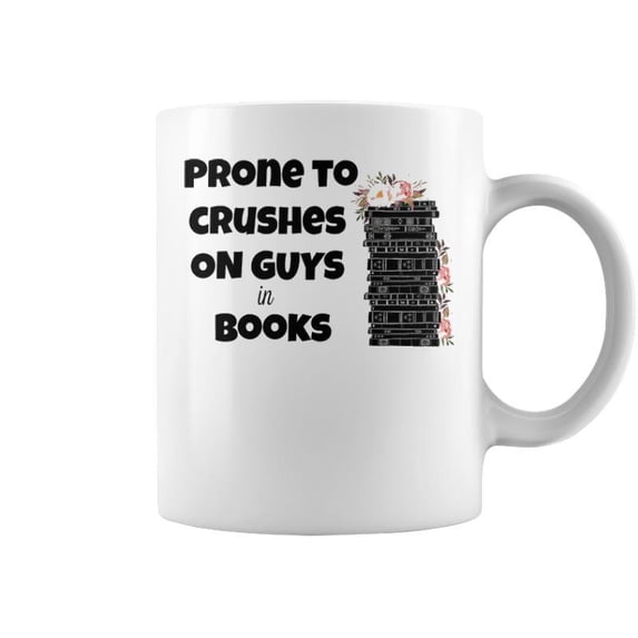 Book Crush Graphic Design Printed Casual Daily Basic Coffee - Walmart.com