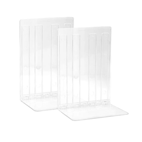 Book Ends For Shelves School Home Desk Book Stopper Dividers Organizer Holder 2PCS