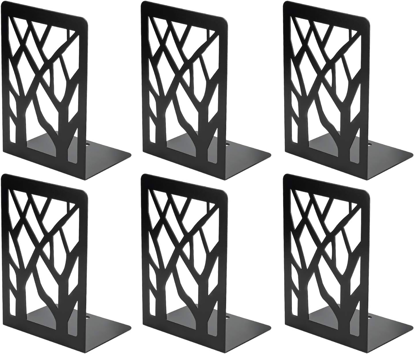 Tree Bookends Book Ends Tree Design Modern Bookends for Shelves, Non-Skid Bookend ...