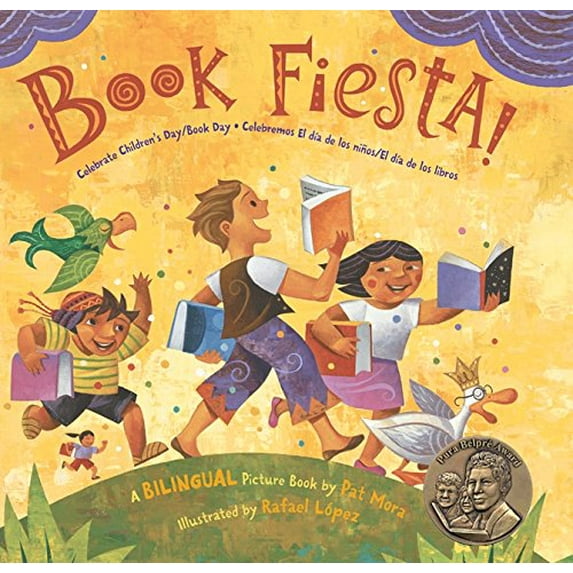 Pre-Owned Book Fiesta!: Celebrate Children's Day/Book Day; Celebremos El Dia de Los Ninos/El Dia de Los Libros (Bilingual Spanish-English) (Hardcover) 0061288772 9780061288777