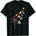 thumbnail image 1 of Book Flower Dandelion Books Love Reading Bookworm T-Shirt, 1 of 4