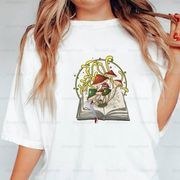 Book Funny Reading Minimalist Graphic Design Style For A Unisex T-Shirt, up to size 5XL - Viral Tee-TS WHITE