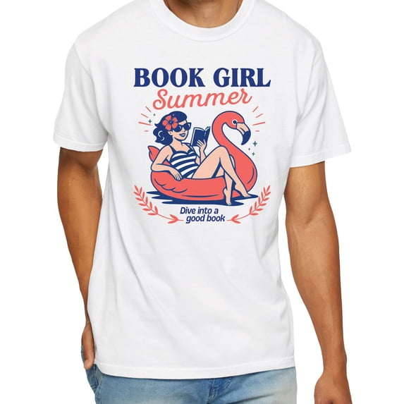 Book Girl Summer Dive Into A Good Book T-Shirt