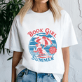 thumbnail image 1 of Book Girl Summer Shirt, Bookish TShirt,Beach Book Lover Summer Shirt, Girly Bookish Gift, Bookworm, Bookish Vacation Tee, Girl Reading Book Tshirt,Hot Girl Summer,Bookish Vacation, 1 of 5