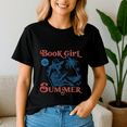 thumbnail image 1 of Book Girl Summer Shirt, Bookish TShirt,Beach Book Lover Summer Shirt, Girly Bookish Gift, Bookworm, Bookish Vacation Tee, Girl Reading Book Tshirt,Hot Girl Summer,Bookish Vacation, 1 of 5