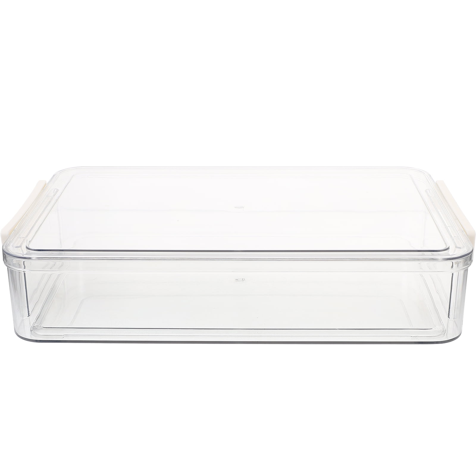 Book Ledge Clear Plastic Storage Bins A4 File Case Greeting Card