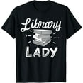 thumbnail image 1 of Book Library Librarian Bookworm Reading T-Shirt, 1 of 4