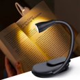 thumbnail image 1 of Book Light 3 Color Reading Light USB Rechargeable Portable Book Lamp for Reading in Be y20932, 1 of 6