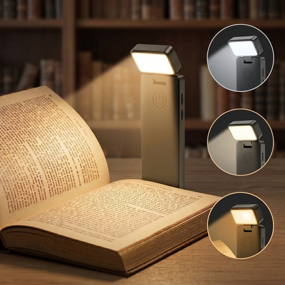 IJIL Book Light, Rechargeable Clip-On LED Reading Light for Bed & Night Book Perfect Gift for Book Lovers