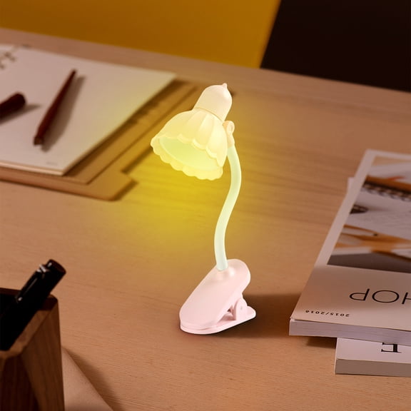 Book Light Reading Light Book Lights for Reading At Night Clip On Light Reading Lights for Books In Bed Mini Book Light Foldable Desk Lamp with Led Portable Warm Color Eye Protection Reading Light