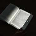 Book Light, Rechargeable Clear LED Flat Book Lights for Reading at ...