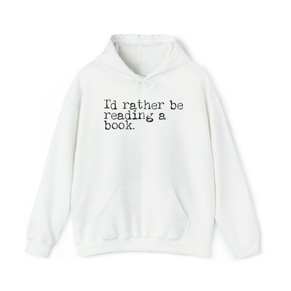 Book Lover Bookish Literary Book Worm Club Hoodie, Gifts, Hooded Sweatshirt