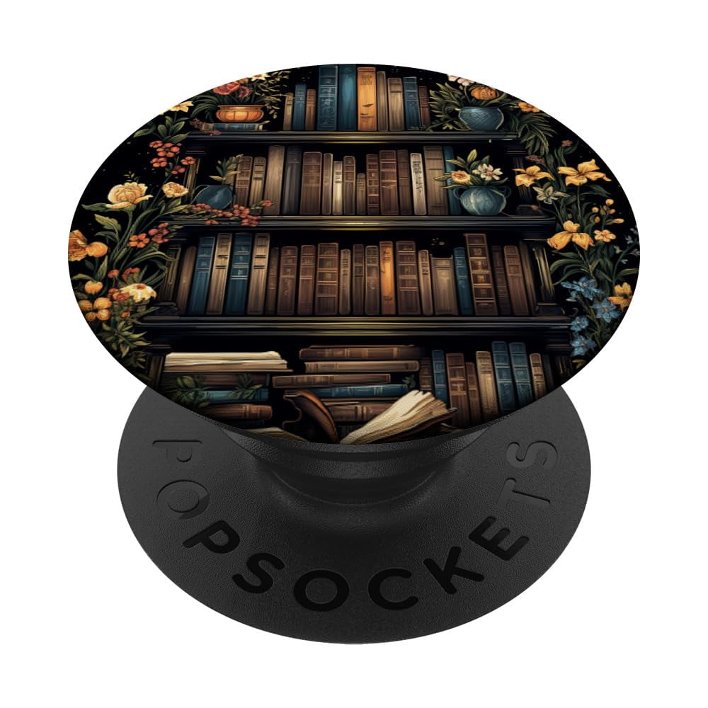 Book Lover Libraries Bookworm Reading Literature Librarian PopSockets ...