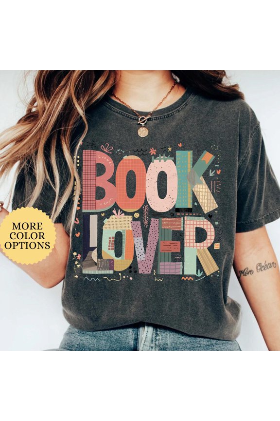 Book Lover Shirt Distressed Bookish Shirt Book Lover Collage Shirt Gift For Book Lover Rea