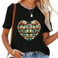 thumbnail image 1 of Book Lover Shirt Women Book Reading T-Shirt Teacher Tee Shirts Librarian Gift Tee Tops, 1 of 5
