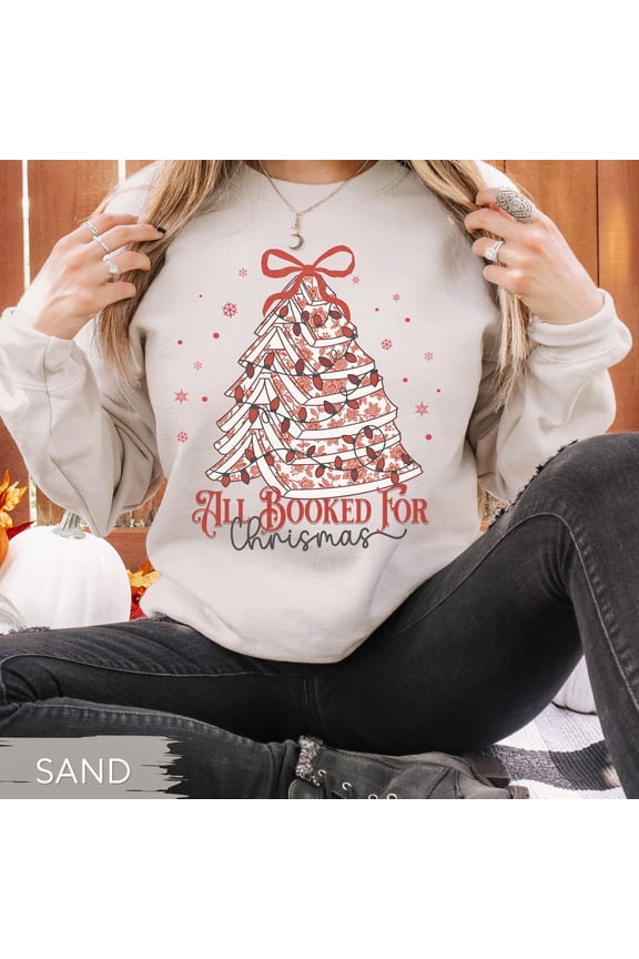 Book Lover Sweatshirt: Bookish Coquette Toile Sweater All Size S-5Xl