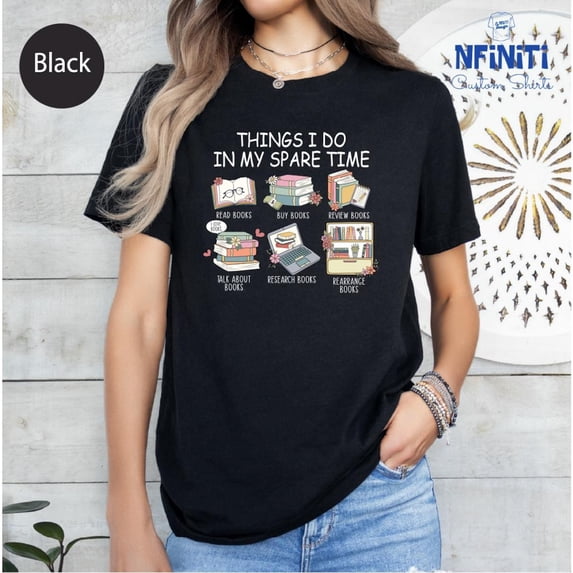 Book Lover T-Shirt, Librarian Gift, For Readers Bookworms SWEATSHIRT All Size S-5XL