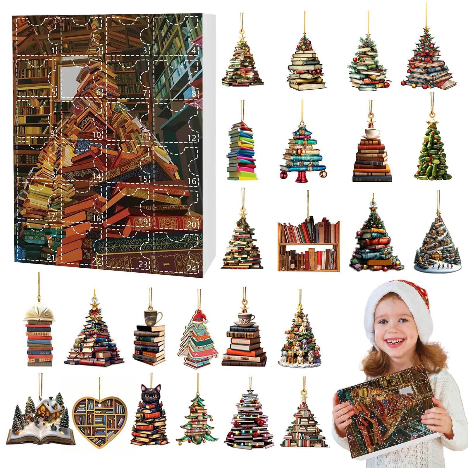 Book Lovers Advent Calendar,Advent Calendar 2024,Kids Advent Calendar