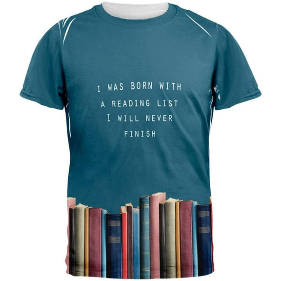 Book Lovers All Over Adult T-Shirt - X-Large