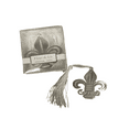 thumbnail image 1 of Book Lovers Collection Metal Fleur-de-Lis Bookmark Favors; 5 pieces, 1 of 3