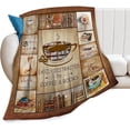 thumbnail image 1 of Book Lovers Gifts Blanket Flannel Fleece Reading Librarian Coffee Throw Blanket Cozy Plush Ultra Soft Fuzzy Reader Bookworm Graduation Blankets for Girls Women Boys Men 80"X60", 1 of 6